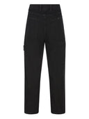 Stone Island Cotton Cargo Trousers