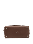 Zanellato Postina Tabacco Baby Leather Handbag
