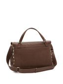 Zanellato Postina Tabacco Baby Leather Handbag
