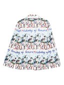 Alessandro Enriquez Printed Quilted Jacket