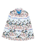 Alessandro Enriquez Printed Quilted Jacket