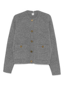 Toteme Main Cashmere And Wool Cardigan