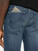 Jacob Cohen Jean court en denim slim