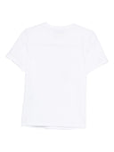 T-shirt en coton avec logo capsule Emporio Armani
