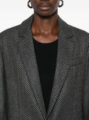 Forte Veste à simple boutonnage en laine Forte