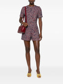 Gucci Bouclé Wool Short Jumpsuit