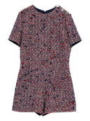 Gucci Bouclé Wool Short Jumpsuit