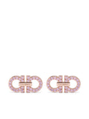 Ferragamo 2 Ganci Crystal Earrings