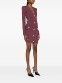 Balmain V Necked Short Dress