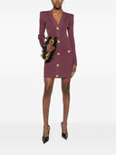 Balmain V Necked Short Dress