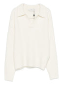 Pull polo en laine mélangée Dunst