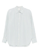 Forte Forte Chemise rayée en coton mélangé