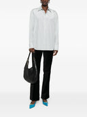 Forte Forte Chemise rayée en coton mélangé