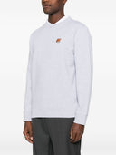 Maison Kitsune' Fox Head Cotton Sweatshirt