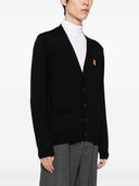 Maison Kitsune' Fox Head Wool Cardigan