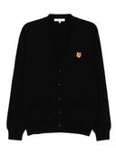 Maison Kitsune' Fox Head Wool Cardigan
