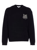 Maison Kitsune' Fox Head Wool Jumper