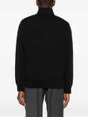 Maison Kitsune' Fox Head Cotton Zipped Sweatshirt