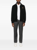 Maison Kitsune' Fox Head Cotton Zipped Sweatshirt