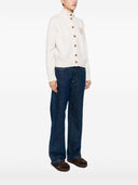 Maison Kitsune' Fox Head Wool Cardigan