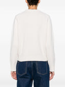 Maison Kitsune' Fox Head Wool Crewneck Jumper