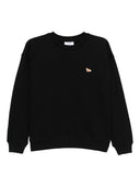 Baby Fox Baumwoll-Sweatshirt von Maison Kitsune