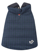 Poldo Dog Couture Lake Trail Manteau double face pour chien