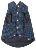 Poldo Dog Couture Lake Trail Manteau double face pour chien