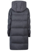 Brunello Cucinelli ull lang dunjakke