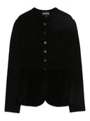 Emporio Armani Buttoned Crewneck Jacket
