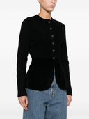 Emporio Armani Buttoned Crewneck Jacket