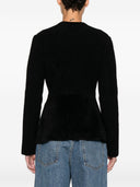 Emporio Armani Buttoned Crewneck Jacket