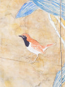 Talking Walls Printed Silk Foulard