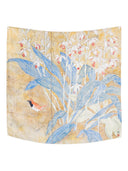Talking Walls Printed Silk Foulard
