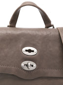 Zanellato Postina Tabacco Baby Leather Handbag