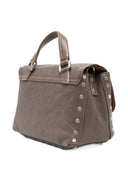 Zanellato Postina Tabacco Baby Leather Handbag