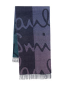 Paul Smith ull- och kashmirhalsduk