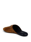 Gucci Gg Leather Slippers