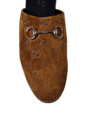 Gucci Gg Leather Slippers