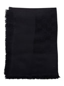 Gucci Gg Jacquard Shawl