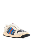 Gucci Screener Sneakers With Gg Crystals