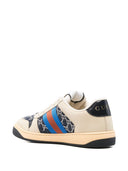 Gucci Screener Sneakers With Gg Crystals