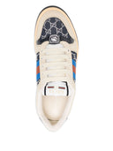 Gucci Screener Sneakers With Gg Crystals