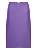 Gucci Gg Silk Skirt