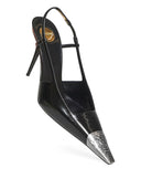 Saint Laurent Jeanne Leather Pumps