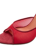 Amina Muaddi Alexa Mesh Mules