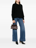 Semicouture Hayley Denim-Jeans mit weitem Bein