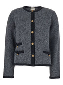 Veste en laine mélangée Semicouture Dulcinée