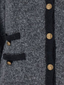 Veste en laine mélangée Semicouture Dulcinée