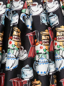 Alessandro Enriquez Printed Midi Skirt